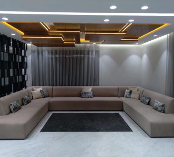 Salon moderne pour coin marocain