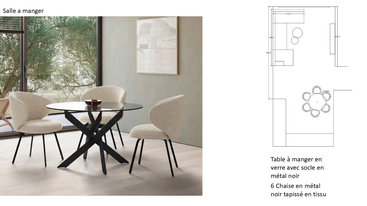 Appartement Type B 2 chambres salon salle a manger – Image 4