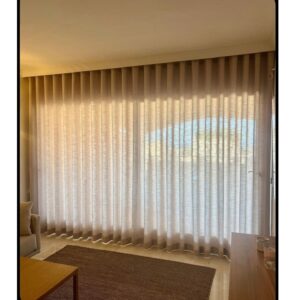 Rideau avec tringle wave